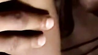 Big dude helps twink relax by sucking his thick black cock