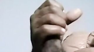 Anthony strokes his BBC to straight porn blows off his loads