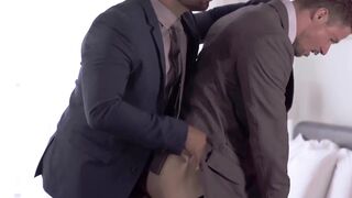 Hottie Skyy Knox got ass pounded by his boss Mateo Zagal