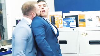 Hottie Bastian Karim took a wild ass pounding by bearded Diego Reyes