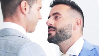 Horny Dani Robles fucked hard the muscular butt of hottie Massimo Arad