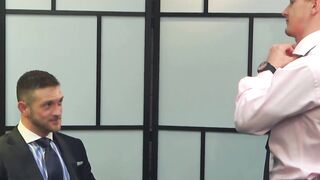 Sexy Darius Fredynand rides the thick dick of his hot boss Paul Wagner
