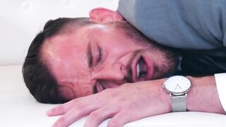 Psychologist Franky Fox rides the massive cock of hunky Gustavo Cruz