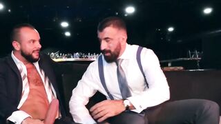 Wild anal fucking after a poker game by hotties Sir Peter and Joe Casio