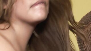 BIgbooty TS hunny anal riding BF's cock