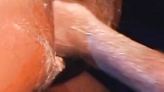 He works Hernando's hole with slow skill, till finally, it's open so wide you could m