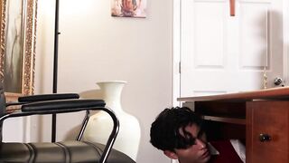 Confession turned to cocksucking session with twink Donovan and stud Archie Paige