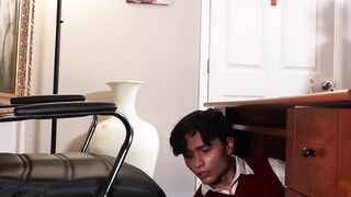 Confession turned to cocksucking session with twink Donovan and stud Archie Paige
