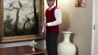Confession turned to cocksucking session with twink Donovan and stud Archie Paige