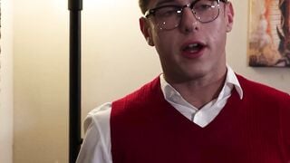Confession turned to cocksucking session with twink Donovan and stud Archie Paige