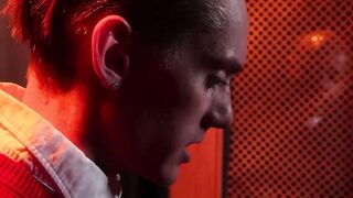 Sinful Matthew Steel receives forgiveness by bottoming Father Aarons holy ass