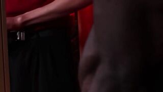 Sinful Matthew Steel receives forgiveness by bottoming Father Aarons holy ass