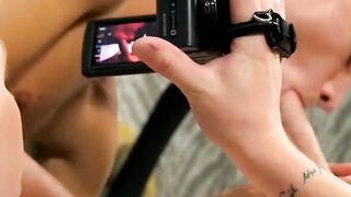 A rough anal hammering is filmed by lascivious Kyle Rash