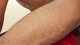 Skinny amateur anal stretched raw before massive cumshot