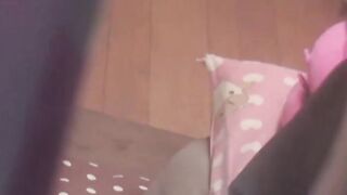 Kinky Asian hottie moans during hot pussy play in horny solo
