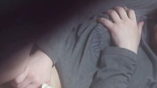 Kinky Asian hottie moans during hot pussy play in horny solo