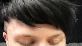 Throbbing cock teen Chad masturbates in passionate solo