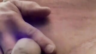 Mature guy blows his friend and makes him shoot a load