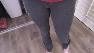 Neglected stepmom fulfills her woman needs in a POV