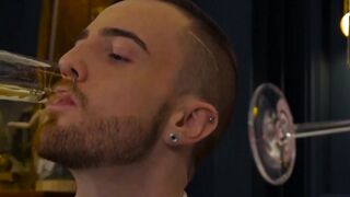 Drunk executive hunks Gabriel Phoenix and Jp Dubois fuck raw