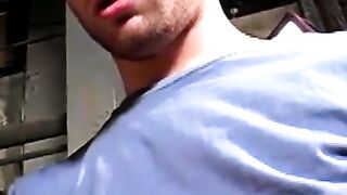 Young amateur gives blowjob before being analrammed rough