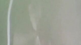 Japanese MILF fucks outside while being recorded by voyeur