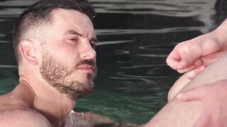 Athletic jock Vander Pulaski drilled raw after deepthroat