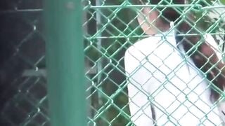 Japanese women shot peeing out in the open by fortunate voyeur
