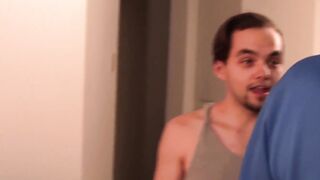Young fellow dick drew off vivaciously by gay degenerate