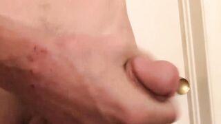 Handsome guy Apollo Delion loves to strokes his meat to relax