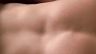Cute straight dude Jeremiah Johnson loves jerking off his cock