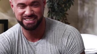 Handsome Christian Ace secret anal fuck with his beefy stepdad