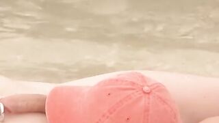 Jock Lifeguard and handsome Brian Bonds got into a hardcore fisting on the shore