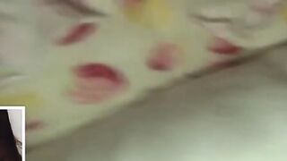 Japanese babe relaxing while her pussy is being touched