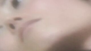 Sweet Japanese woman gotten on hidden tape through her door