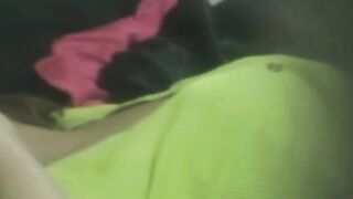 Sweet Japanese woman gotten on hidden tape through her door