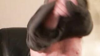 Horny chubby senor moans during passionate and hot anal play