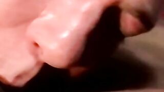 Mature man sucks black amateurs cock and tries his cum
