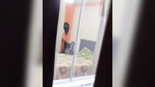 I thought I would just clip my friend getting clothed and I find her fucking our boss.