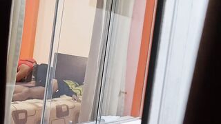 I thought I would just clip my friend getting clothed and I find her fucking our boss.