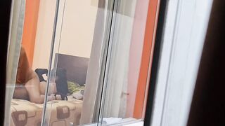 I thought I would just clip my friend getting clothed and I find her fucking our boss.