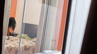 I thought I would just clip my friend getting clothed and I find her fucking our boss.