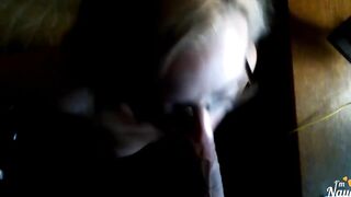 Step-Daughter amateur fellatio