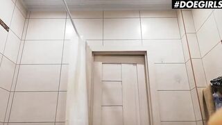 DOEGIRLS - Alecia Fox hot Shower Masturbation with Strong Orgasm