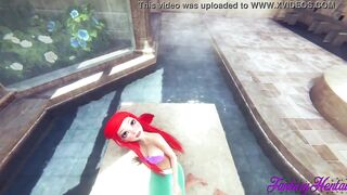 Little Mermaid Cartoon - Ariel Rough Sex - Disney Japanese manga hentai porn