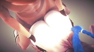 League of leguends LOL Anime 3D - Jinx Jinx has sex inside a tavern - Japanese eastern manga cartoon porn