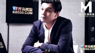 [Domestic] Madou media works/MDX0089 bet to win the boss and pounded his daughter 001/free to see