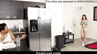 Daughter Knows to Satisfy Her Step Daddy