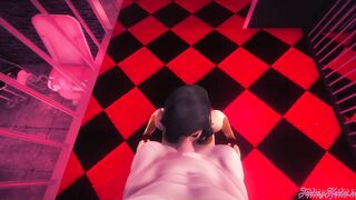 Wonder Woman Anime - Wonderwoman Ties Up Dude To Suck And Fucked Him - DC Japanese manga hentai porn