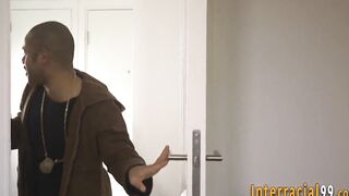Girl gaping butt railed